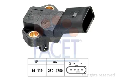 FACET 10.3101 Hava Basınc Sensoru 36906051E