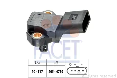 FACET 10.3105 Hava Basınc Sensoru 36906051F