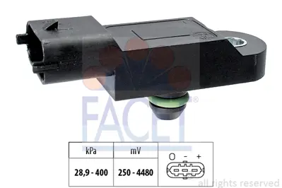 FACET 10.3368 Hava Basınc Sensoru 2265000Q0C 6000620765 95528893 H8201377790