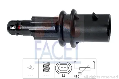 FACET 10.4033 Hava Sıcaklık Sensoru 12129596 1238079