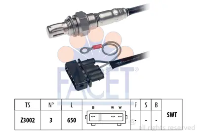 FACET 10.7042 Oksıjen Sensoru 30906265K