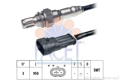 FACET 10.7048 Oksıjen Sensoru 7785973