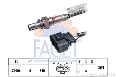 FACET 10.7052 Oksıjen Sensoru 30906265BF 44906265