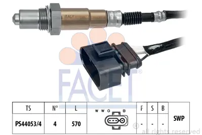 FACET 10.7301 Oksıjen Sensoru 6K0906265