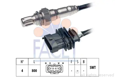 FACET 10.7339 Oksıjen Sensoru 855360