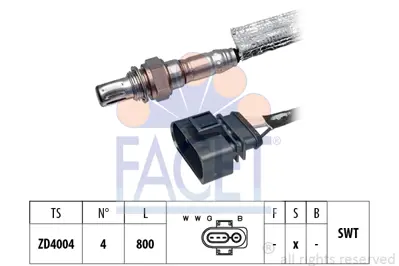 FACET 10.7352 Oksıjen Sensoru 78906265L