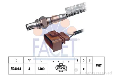 FACET 10.7428 Oksıjen Sensoru 21906265AQ
