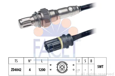 FACET 10.7776 Oksıjen Sensoru 1406621 A0015400417