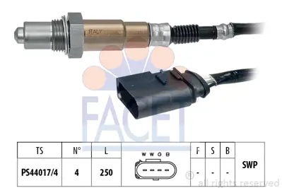 FACET 10.7920 Oksıjen Sensoru 3C906262