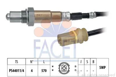 FACET 10.7969 Oksıjen Sensoru 7518495