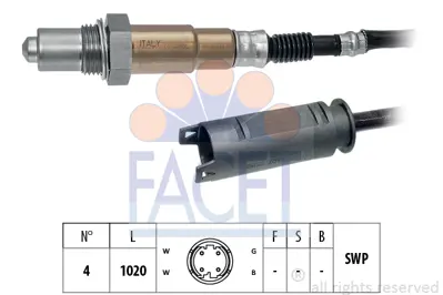 FACET 10.8213 Oksıjen Sensoru 7514927