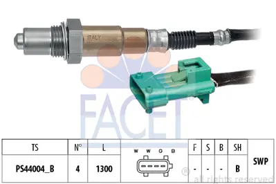 FACET 10.8222 Oksıjen Sensoru 467780 9635978980