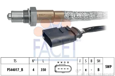 FACET 10.8252 Oksıjen Sensoru 6A906262AS