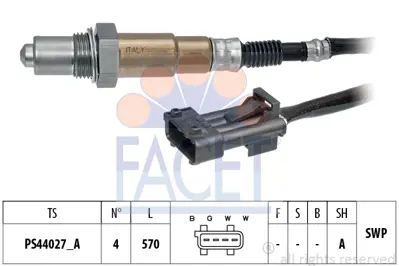 FACET 10.8334 Oksıjen Sensoru 99660616801
