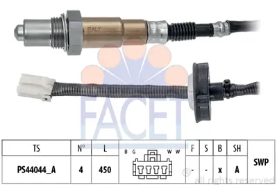 FACET 10.8342 Oksıjen Sensoru MR985039