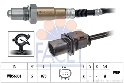 FACET 10.8497 Oksıjen Sensoru Focus Iv 17> LX619Y460FA