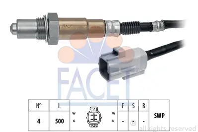 FACET 10.8520 Oksıjen Sensoru Suzukı Swıft 1.4 1821353SB0000