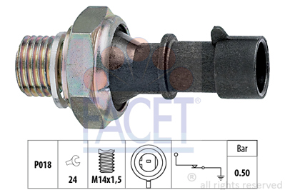 FACET 7.0069 Yag Basınc Salterı 9544610 96494264 96647339