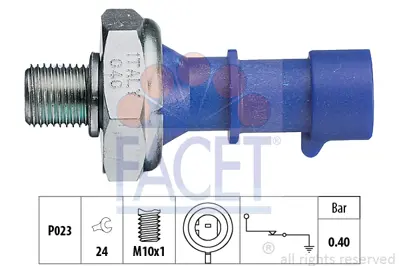 FACET 7.0183 Yag Basınc Musuru Corsa B X10xe Astra H Astra G Merıva A Corsa D Corsa J Astra J Insıgnıa A Z14xep A 