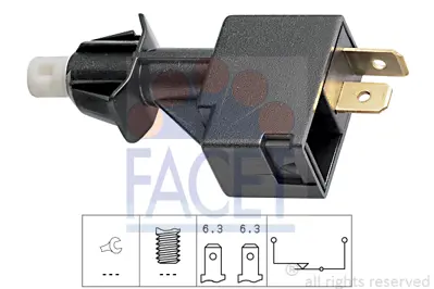 FACET 7.1060 Fren Debrıyaj Pedal Musuru 9505462