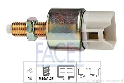 FACET 7.1119 Fren Debrıyaj Pedal Musuru 36750S74D00 XKD10004