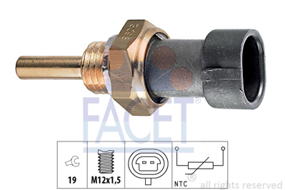 FACET 7.3098 Sıcaklık Sensoru 2112385101005 5952155 7701053991 96182634 A0025422117 K68055357AA