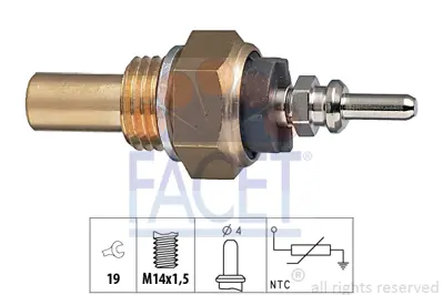 FACET 7.3131 Sıcaklık Sensoru A0055450324
