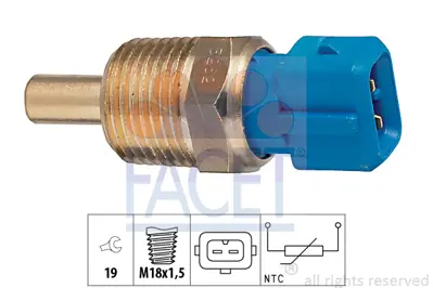 FACET 7.3262 Sıcaklık Sensoru 7669143