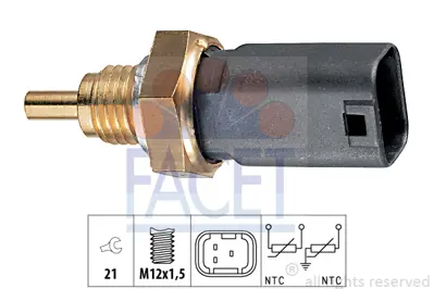 FACET 7.3273 Sıcaklık Sensoru 46474599
