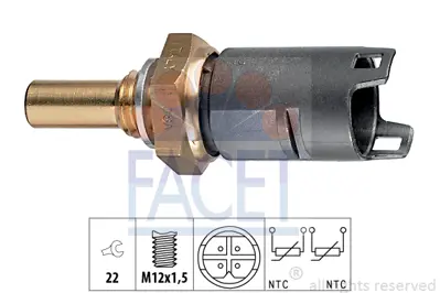 FACET 7.3274 Hararet Musuru Bmw E39 E36 M52 M54 13621703993 1703993