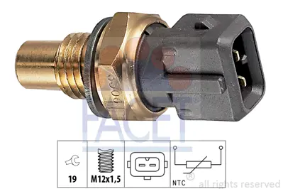 FACET 7.3306 Sıcaklık Sensoru 