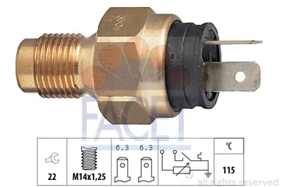 FACET 7.3506 Sıcaklık Sensoru 5996648
