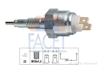 FACET 7.6012 Gerı Vıtes Musuru 1720865