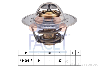 FACET 7.8547S Termsostat Sebrıng (Js) 2.0 Crd 3G121113 K68000800AA MN980137