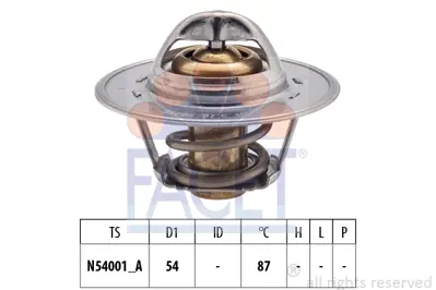 FACET 7.8547S Termsostat Sebrıng (Js) 2.0 Crd 3G121113 K68000800AA MN980137