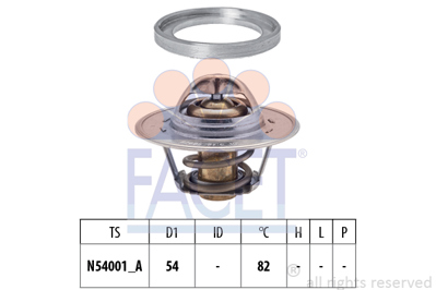 FACET 7.8740S Termostat 3L121113A