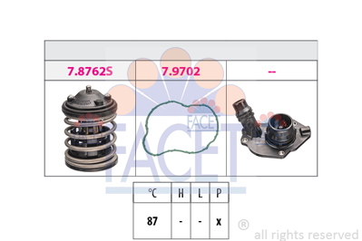 FACET 7.8827K Termostat 11517805192 11518512234 SU00400002