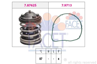 FACET 7.8851 Termostat 11517805192 11518512234 SU00400002