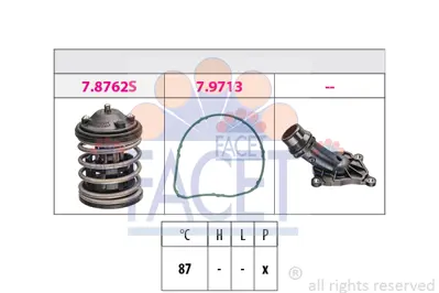 FACET 7.8851K Termostat 11517805192 11518512234 SU00400002