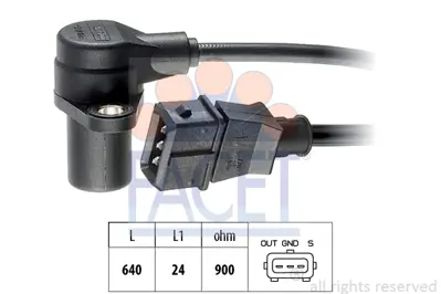 FACET 9.0075 Krank Mılı Konum Sensoru 7799032 77990320