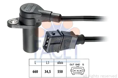 FACET 9.0149 Krank Mılı Konum Sensoru 90451442