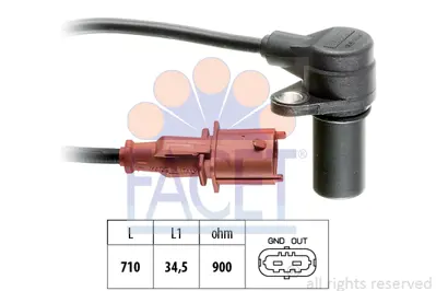 FACET 9.0170 Devır Sensor Alfa 147 145 146 156 166 Spıder 60814589