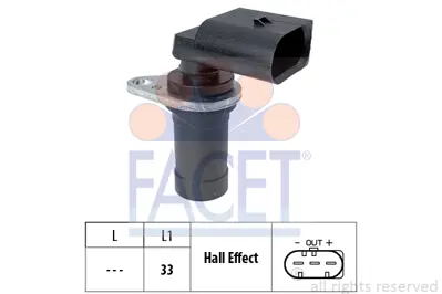 FACET 9.0472 Krank Mılı Konum Sensoru 1709616 NSK100000L NSK100030K