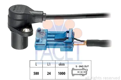 FACET 9.0620 Krank Mılı Konum Sensoru 55557326 9177221