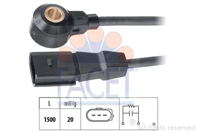 FACET 9.3038 Vuruntu Sensoru 66905377A