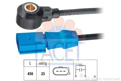 FACET 9.3040 Vuruntu Sensoru 6D905377