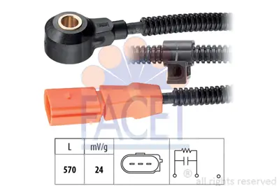 FACET 9.3086 Vuruntu Sensoru 7D905377K