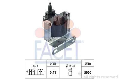FACET 9.6011 Atesleme Bobını 1208036