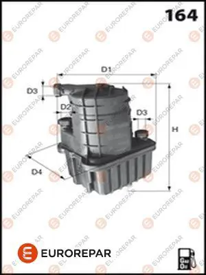 EUROREPAR 1616215080 E:Mtrn Filtresi Eurorepar 8200447199