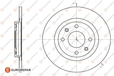 EUROREPAR 1618859980 Erp Ön Fren Dıskı E169007